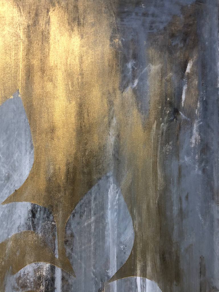 Original Figurative Abstract Painting by Ursula Radel-Leszczynski