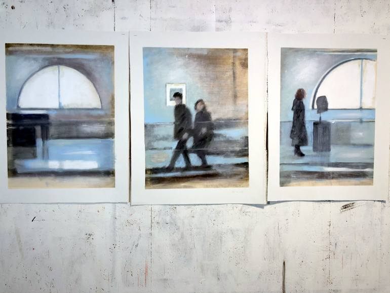 Original Abstract Other Painting by Ursula Radel-Leszczynski