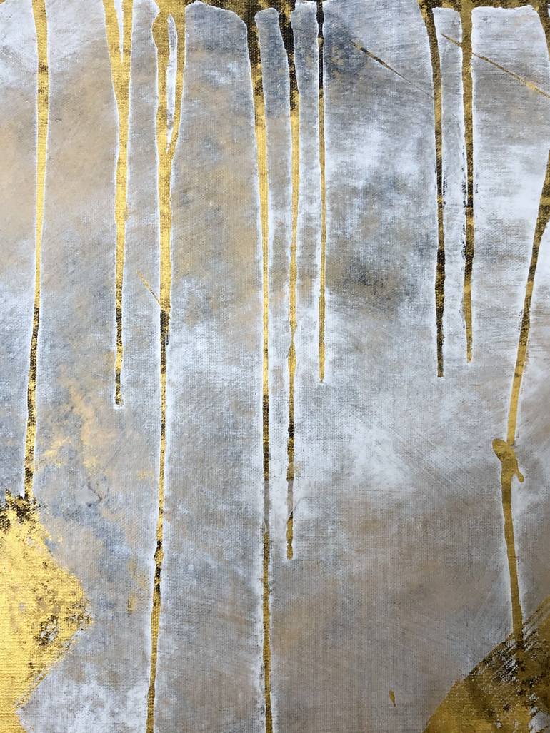 Original Fine Art Abstract Painting by Ursula Radel-Leszczynski