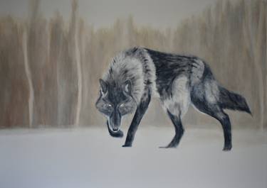Print of Figurative Animal Paintings by Nick Shaw