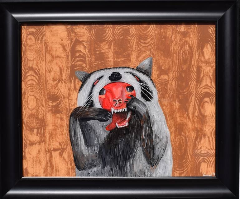 The Bandit Sehds His Disguise Painting by Craig Odle | Saatchi Art