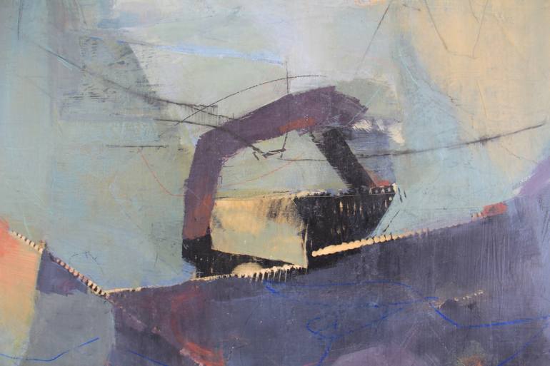 Original Abstract Expressionism Abstract Painting by Susan Adame