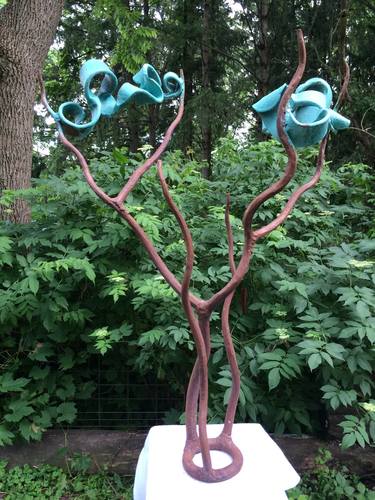 Original Abstract Tree Sculpture by Luke Russell