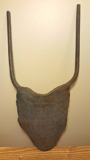Double Handled Shovel Forged of Single Piece Steel thumb
