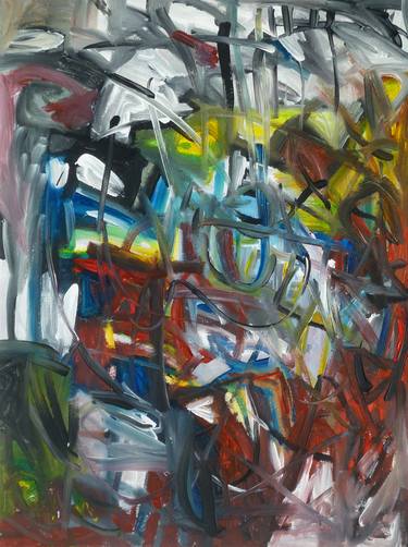 Original Abstract Paintings by Conni Lechner