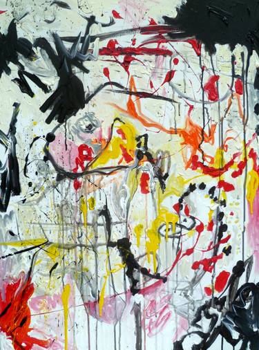 Original Abstract Paintings by Conni Lechner