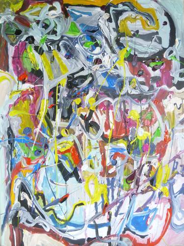 Original Abstract Paintings by Conni Lechner