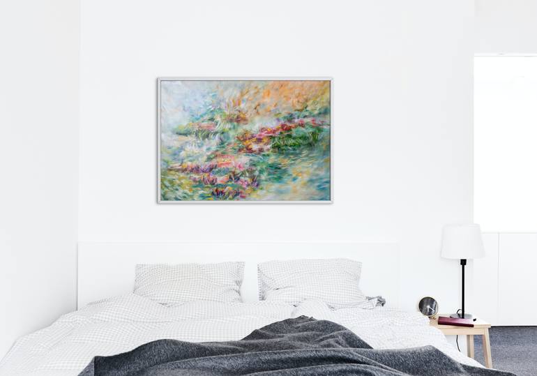 Original Contemporary Abstract Painting by Lidia Kuneca