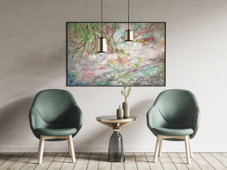 Original Abstract Painting by Lidia Kuneca
