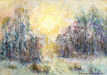 Original Impressionism Landscape Paintings by Volodymyr Slepchenko