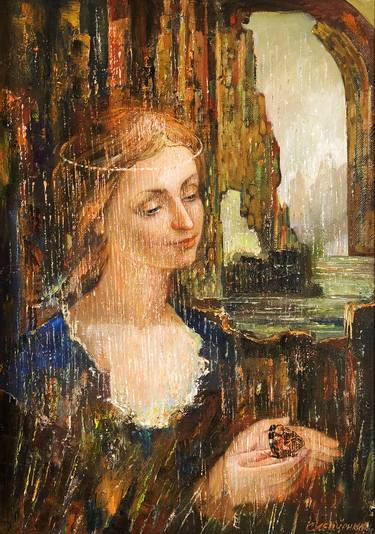 Original Women Paintings by Volodymyr Slepchenko