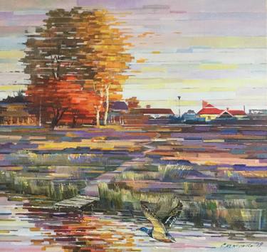 Original Impressionism Landscape Paintings by Volodymyr Slepchenko