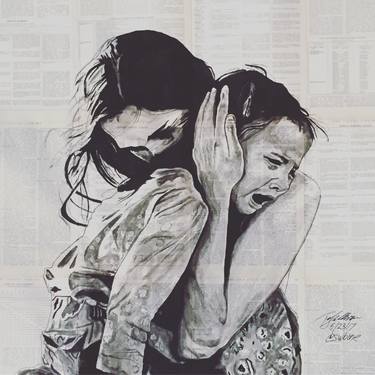 Mothers Love Drawings For Sale Saatchi Art