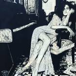 Woman by Piano by Tom Sullivan