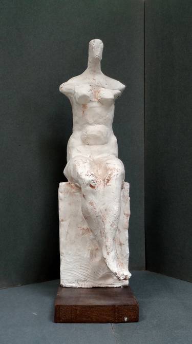 Original Fine Art Nude Sculpture by France Hilbert