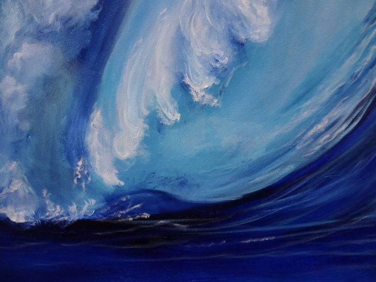 Original Impressionism Seascape Painting by Jenny Jonah