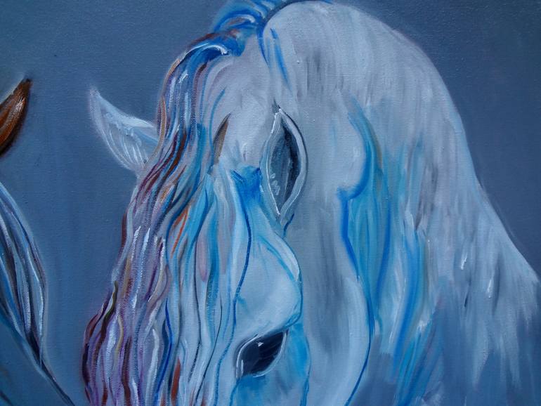 Original Abstract Animal Painting by Jenny Jonah