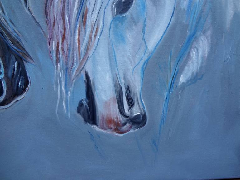 Original Abstract Animal Painting by Jenny Jonah