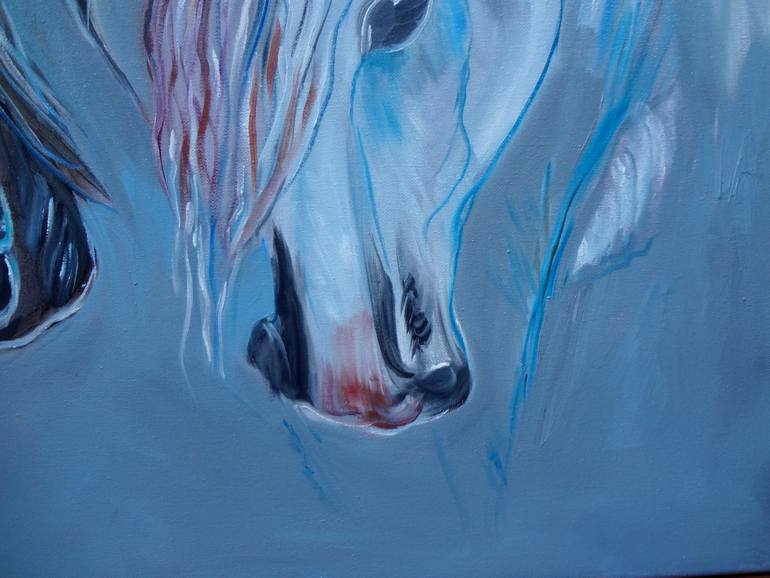 Original Abstract Animal Painting by Jenny Jonah
