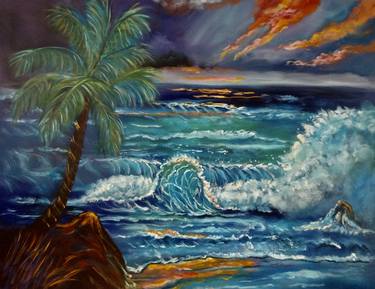 Original Fine Art Seascape Paintings by Jenny Jonah