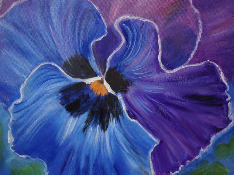 Original Fine Art Floral Painting by Jenny Jonah