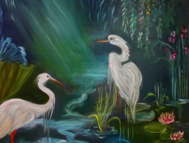 Original Abstract Expressionism Abstract Painting by Jenny Jonah