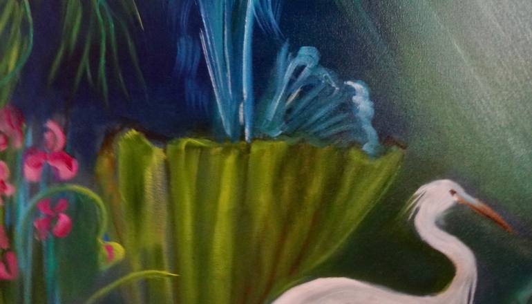 Original Abstract Expressionism Abstract Painting by Jenny Jonah