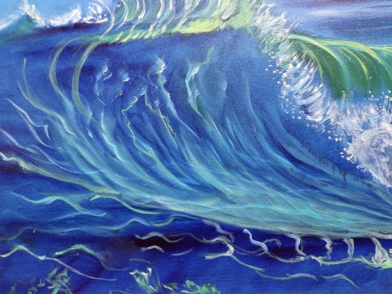 Original Contemporary Seascape Painting by Jenny Jonah