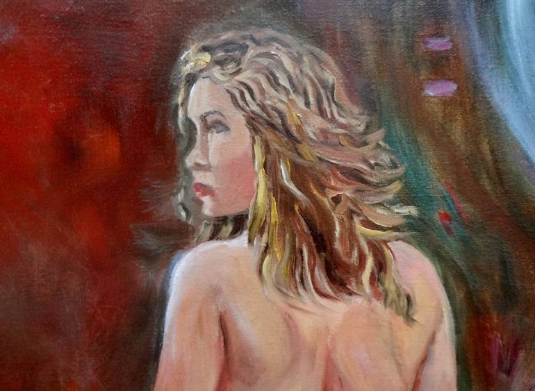 Original Contemporary Portrait Painting by Jenny Jonah