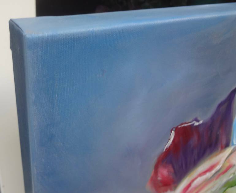 Original Figurative Floral Painting by Jenny Jonah