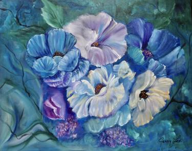 Original Floral Paintings by Jenny Jonah