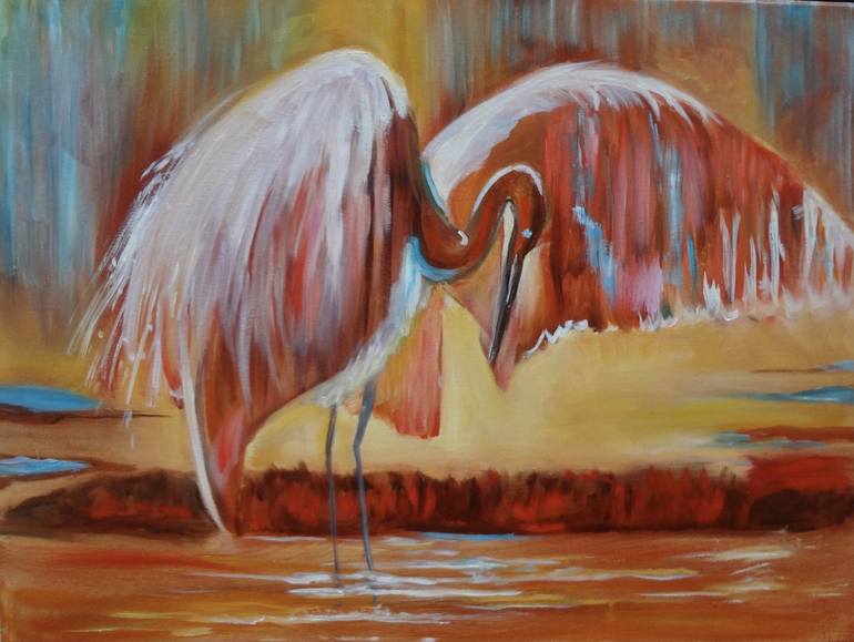 Original Animal Painting by Jenny Jonah