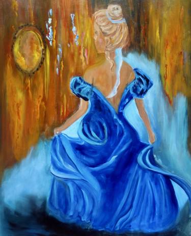 Lady in a Blue Gown thumb