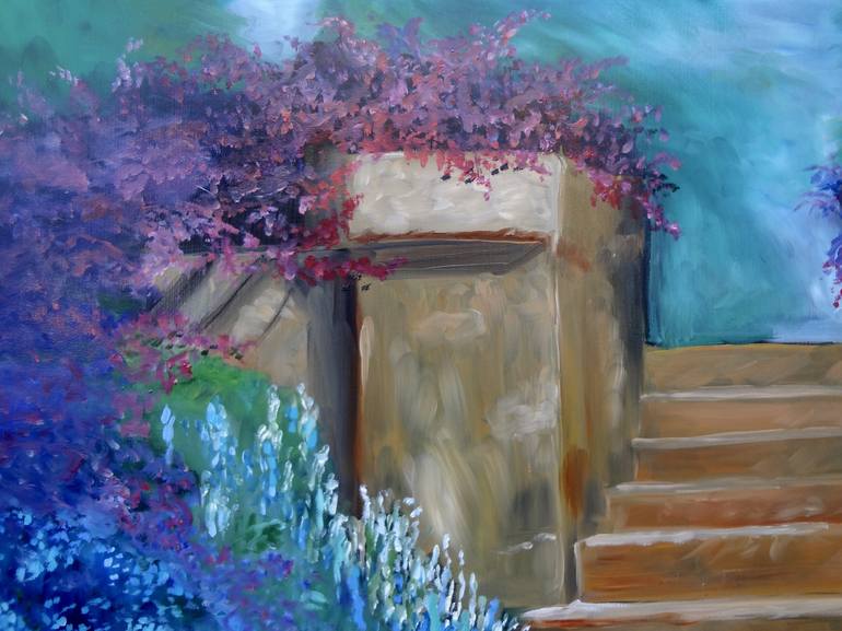 Original Contemporary Garden Painting by Jenny Jonah