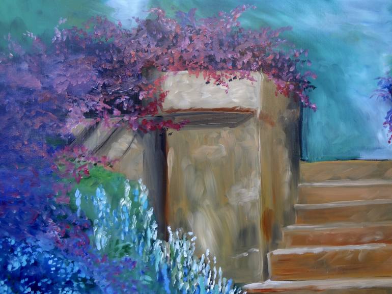 Original Contemporary Garden Painting by Jenny Jonah