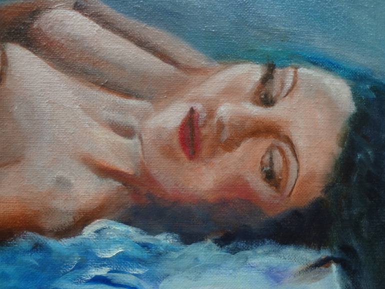 Original Impressionism Erotic Painting by Jenny Jonah