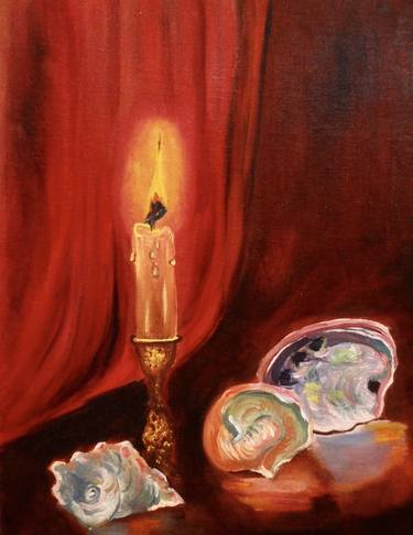 Original Art Deco Still Life Paintings by Jenny Jonah