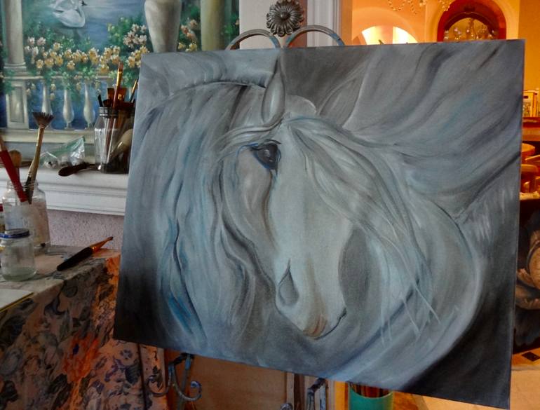 Original Abstract Expressionism Abstract Painting by Jenny Jonah