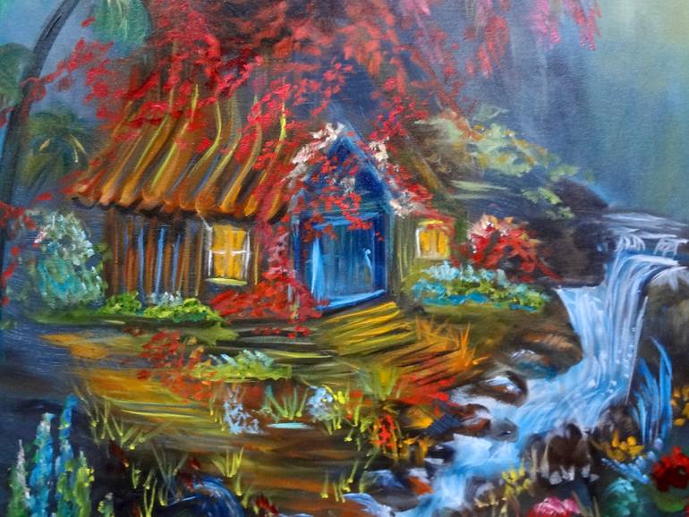 Original Abstract Expressionism Abstract Painting by Jenny Jonah