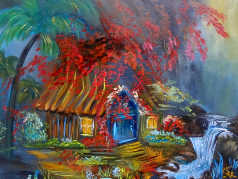 Original Abstract Expressionism Abstract Painting by Jenny Jonah