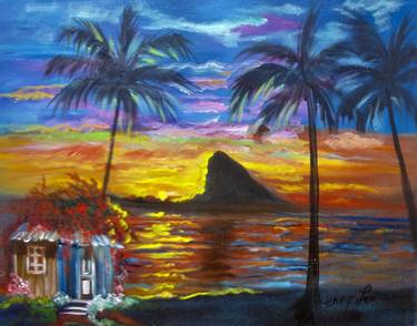 Original Impressionism Beach Paintings by Jenny Jonah