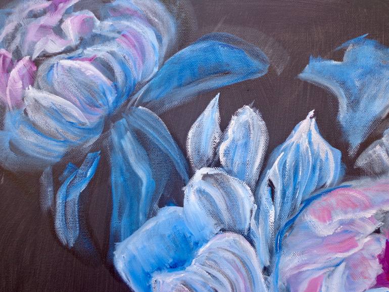 Original Contemporary Floral Painting by Jenny Jonah