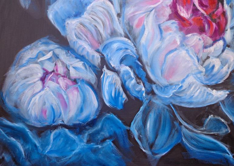 Original Contemporary Floral Painting by Jenny Jonah