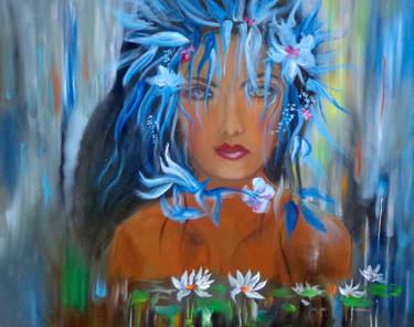 Original Abstract Expressionism People Paintings by Jenny Jonah