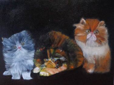 Original Impressionism Animal Paintings by Jenny Jonah