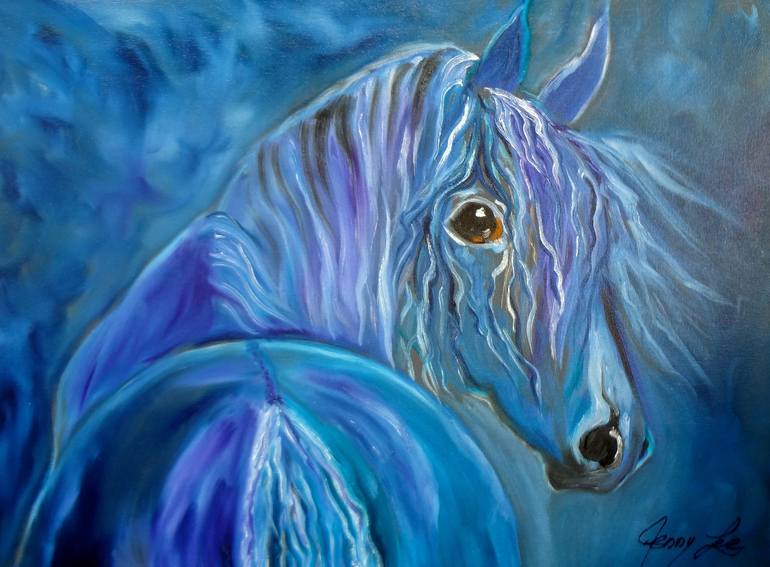 Original Horse Painting by Jenny Jonah