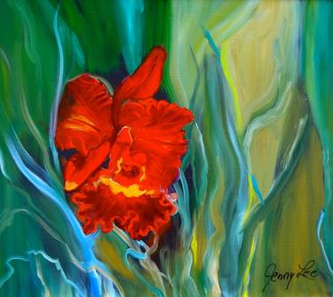 Print of Abstract Expressionism Botanic Paintings by Jenny Jonah