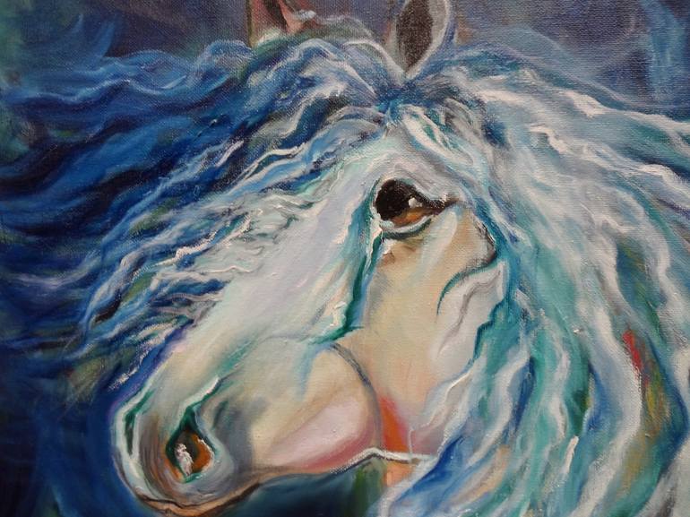 Original Horse Painting by Jenny Jonah