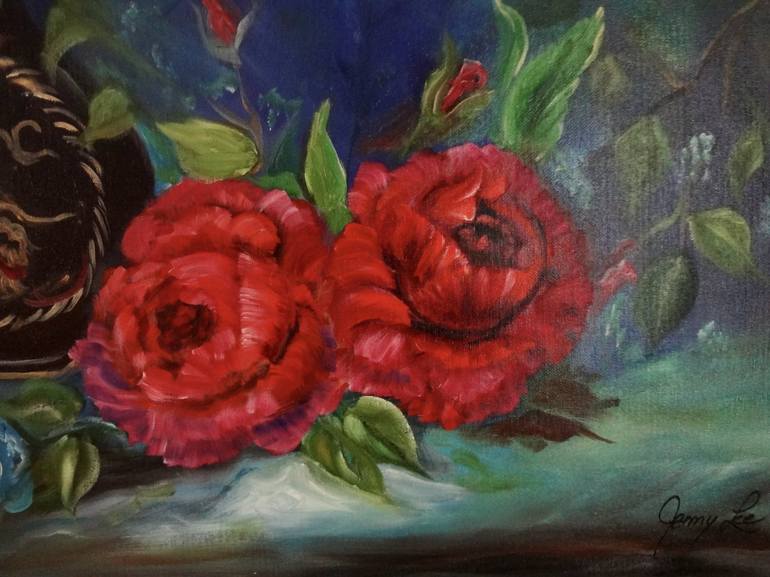 Original Botanic Painting by Jenny Jonah