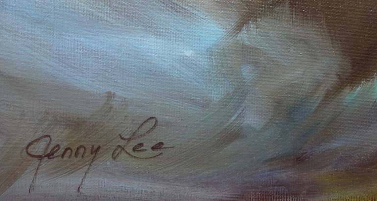 Original Art Deco Botanic Painting by Jenny Jonah